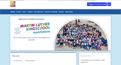 Desktop Screenshot of mlkingschoolmaartensdijk.nl