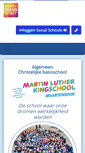 Mobile Screenshot of mlkingschoolmaartensdijk.nl